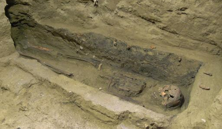 2. fotógaléria fotózás Archeologický výskum v kostole Ruská