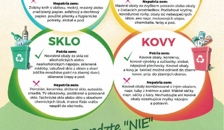 1. fotografia fotogalérie Triedenie odpadu